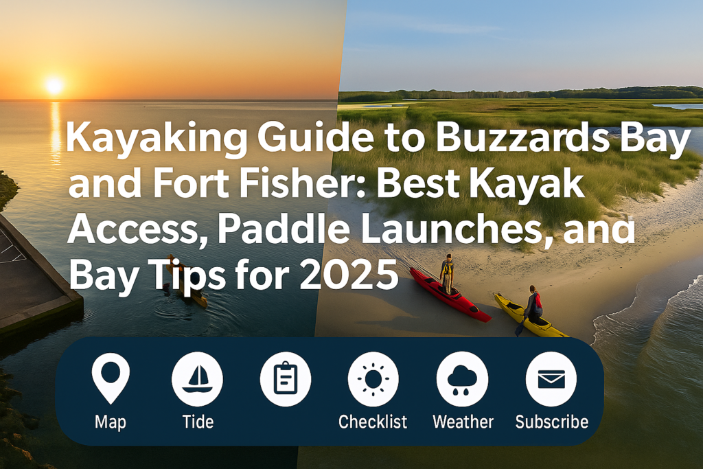 Kayaking Guide to Buzzards Bay and Fort Fisher: Best Kayak Access, Paddle Launches, and Bay Tips for 2025