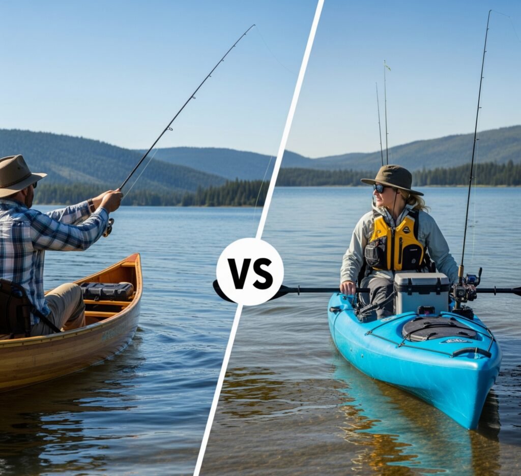 Canoe vs Kayak for Fishing: The Complete Guide to Choosing Your Perfect Fishing Platform
