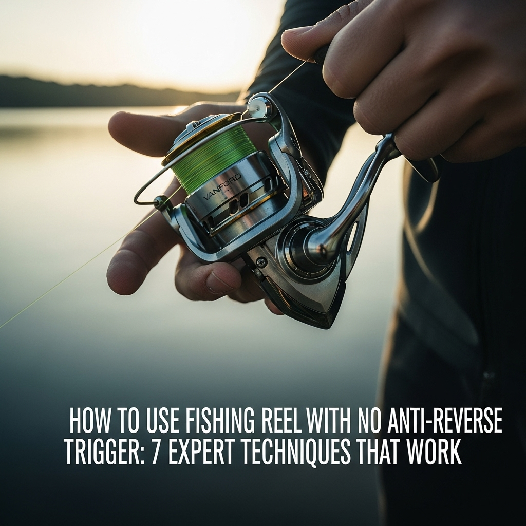 How to Use Fishing Reel with No AntiReverse Trigger Featured image