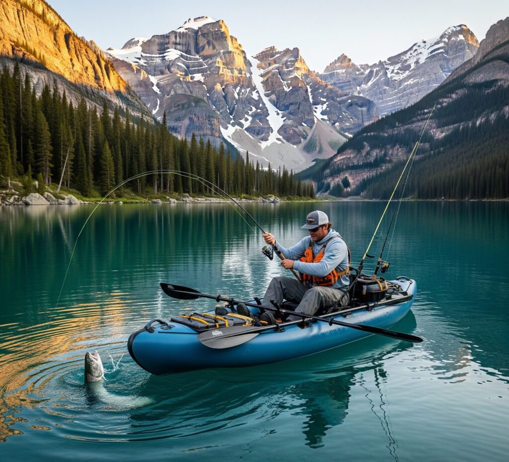 Fishing With Inflatable Kayak