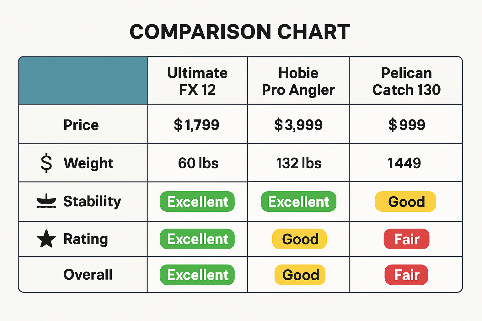 Comparison chart (1536x1024): Visual comparison table showi