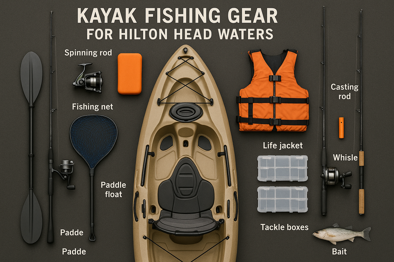 Create a comprehensive gear layout image in 1024x1024 square