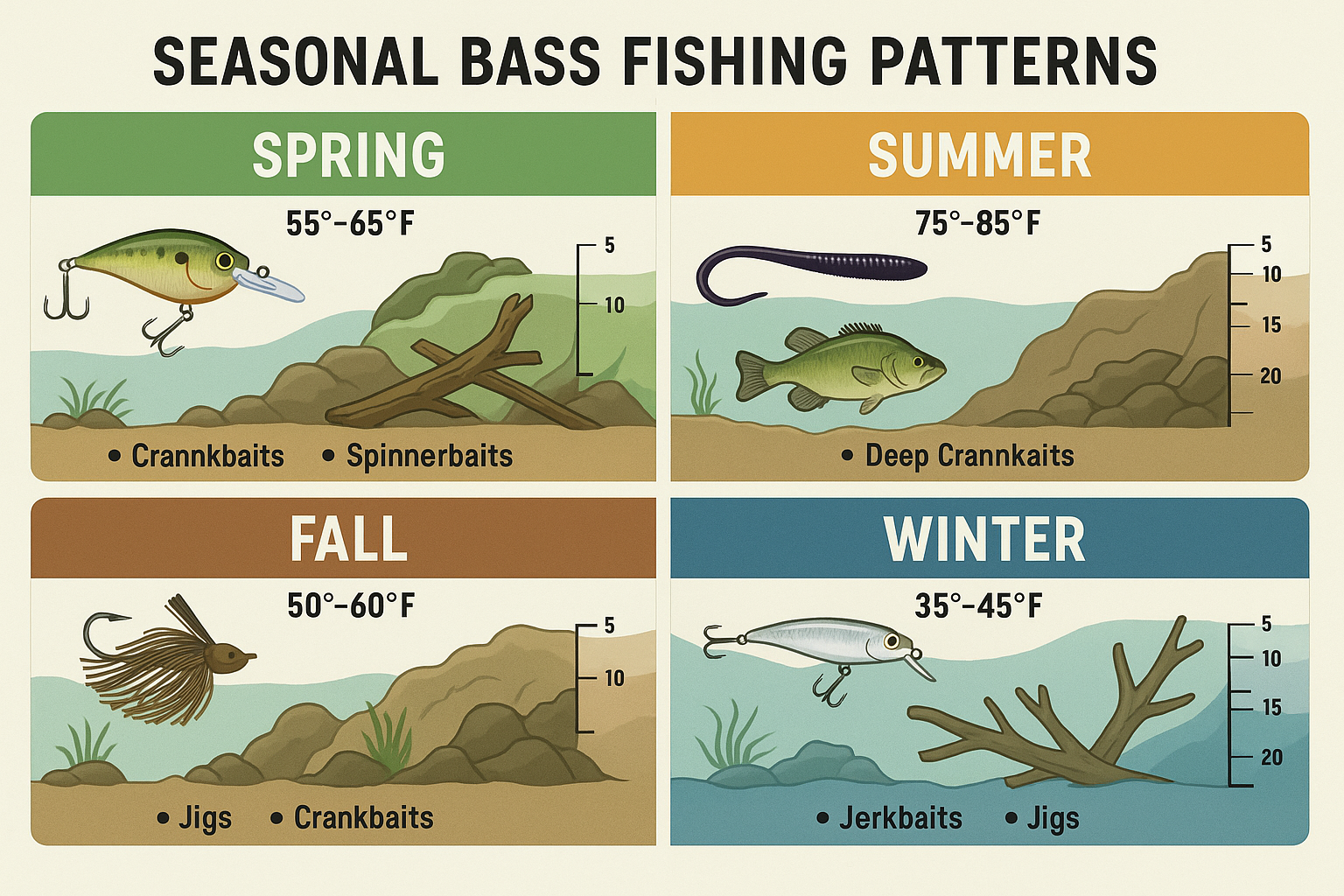 Infographic in 1536x1024 landscape format showing the seaso