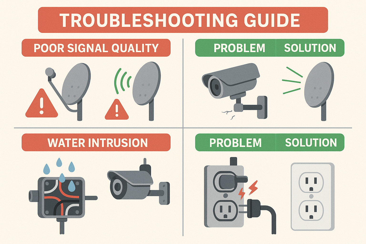  1536x1024 landscape A troubleshooting guide infographic sho