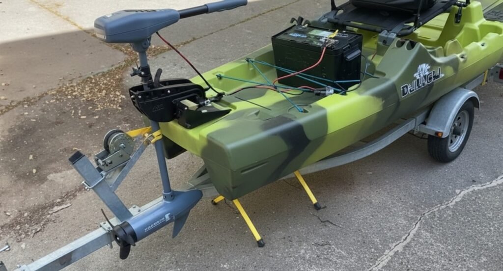 Best electric motors for kayak fishing Newport NK180