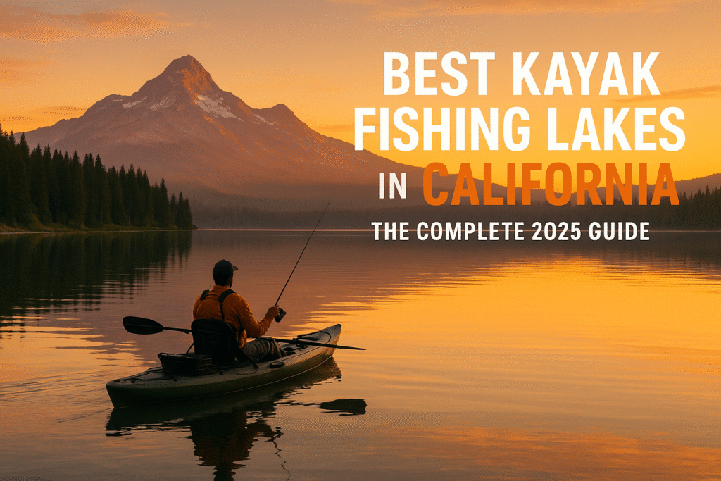 Best Kayak Fishing Lakes in California Featured image
